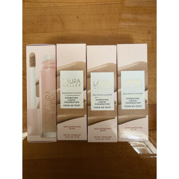 Laura Geller Balance & Glow Hydrating Liquid Foundation.9fl oz New in box Medium - Picture 7 of 7